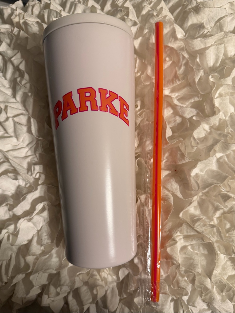 Parke x Dunkin Tumbler  Stainless Steel Tumbler Latte  22 oz